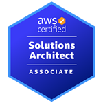 Insignia de AWS Certified Solutions Architect - Associate