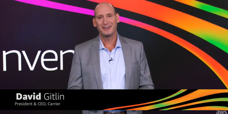 AWS re:Invent 2020 &ndash; David Gitlin of Carrier on Using AWS to Deliver Smarter Cold Chains