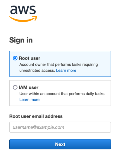 Tableau de bord IAM dans la console de gestion AWS, avec option d'ajout de la MFA pour l'utilisateur root.