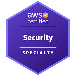 AWS Certified Security - Specialty 徽章