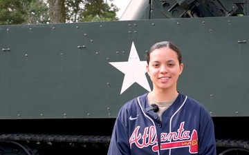 Eliana Vargas Atlanta Braves July 4th Shout-out