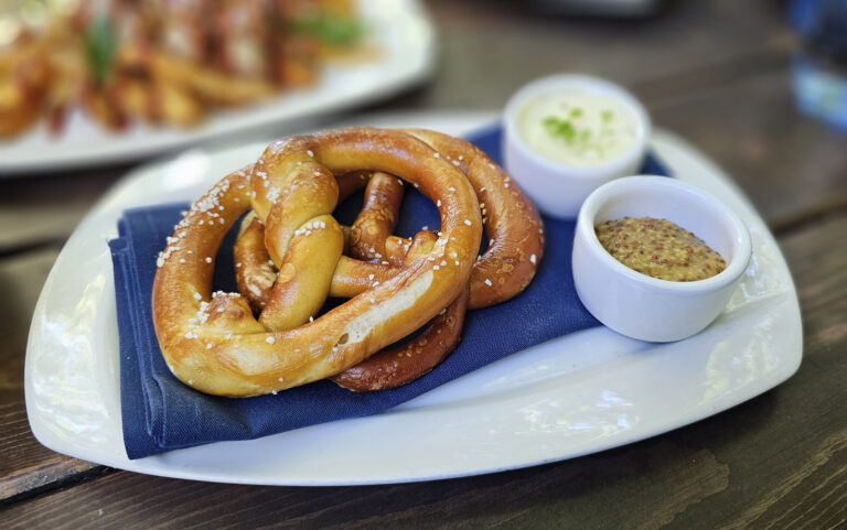 at Tisza Bistro's Beer Garden in Healdsburg. (Photos: Heather Irwin/The Press Democrat)