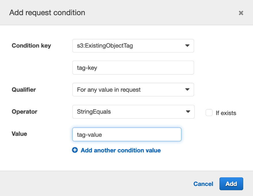 Figure 7: ARN added for S3 object