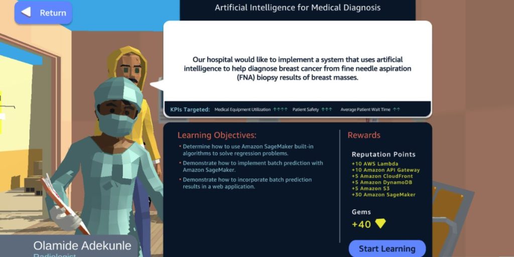 AWS Industry Quest: Healthcare screenshot