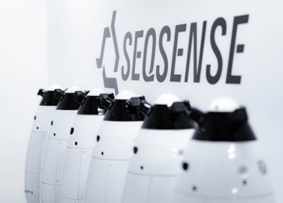 Figure 1: SEQSENSE’s security robot SQ-2