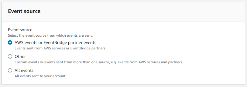 EventBridge event source