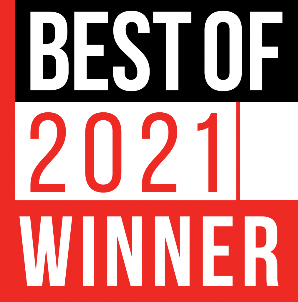 Best of 2021 Award Winner Badge