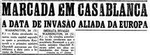 28 de Janeiro de 1943, Geral, página 1