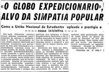 31 de Agosto de 1944, Geral, página 1