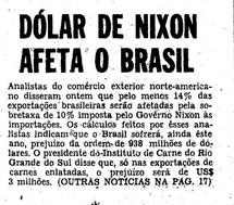 26 de Agosto de 1971, Geral, página 1