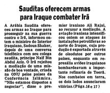 27 de Setembro de 1980, Primeira Página, página 1