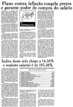 28 de Fevereiro de 1986, Economia, página 16