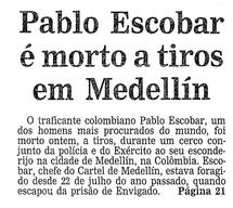 03 de Dezembro de 1993, Primeira Página, página 1