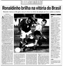 17 de Outubro de 1996, Esportes, página 38