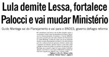 19 de Novembro de 2004, Primeira Página, página 1