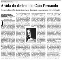 31 de Janeiro de 2009, Prosa e Verso, página 4