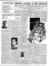 17 de Outubro de 1937, O Globo nas Letras e nas Artes, página 1