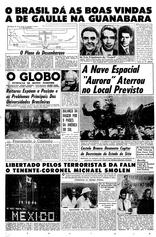 13 de Outubro de 1964, Geral, página 1