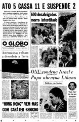 31 de Dezembro de 1968, Geral, página 1