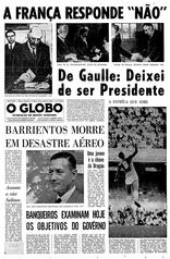 28 de Abril de 1969, Primeira seção, página 1