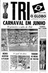 22 de Junho de 1970, Geral, página 1