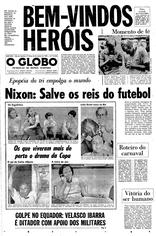 23 de Junho de 1970, Geral, página 1