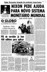 16 de Agosto de 1971, Geral, página 1