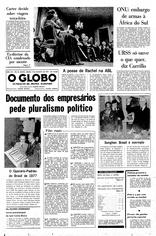 05 de Novembro de 1977, Primeira Página, página 1