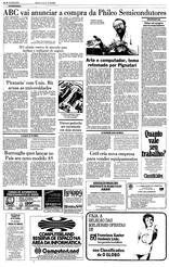 11 de Fevereiro de 1984, Economia, página 20