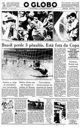 22 de Junho de 1986, Primeira Página, página 1