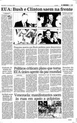 11 de Março de 1992, O Mundo, página 15