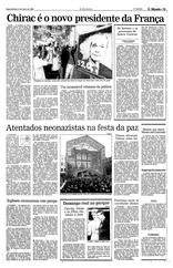 08 de Maio de 1995, O Mundo, página 13