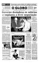 01 de Julho de 1995, Primeira Página, página 1