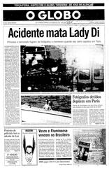 31 de Agosto de 1997, Primeira Página, página 1