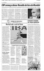 26 de Maio de 2005, Esportes, página 32