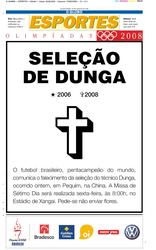 20 de Agosto de 2008, Esportes, página 1