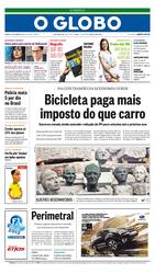 03 de Novembro de 2013, Primeira Pagina, página 1