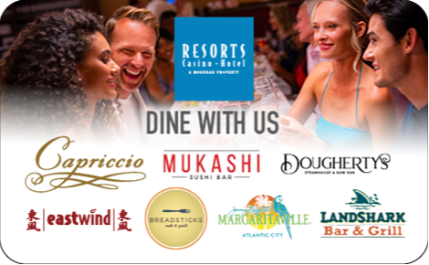 eGift card image with all restaurant logos