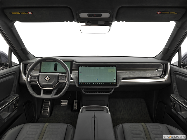 2025 Rivian R1S | Centered wide dash shot