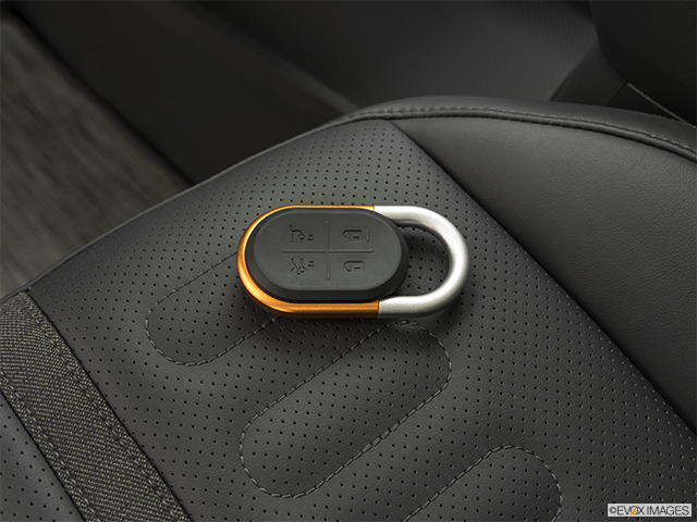 2025 Rivian R1S | Key fob on driver’s seat