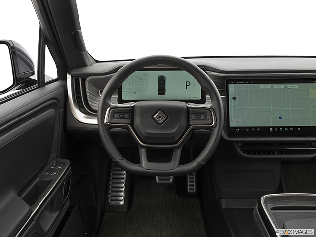 2025 Rivian R1S | Steering wheel/Center Console