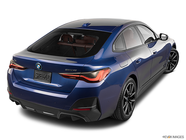 2025 BMW i4 | Rear 3/4 angle view