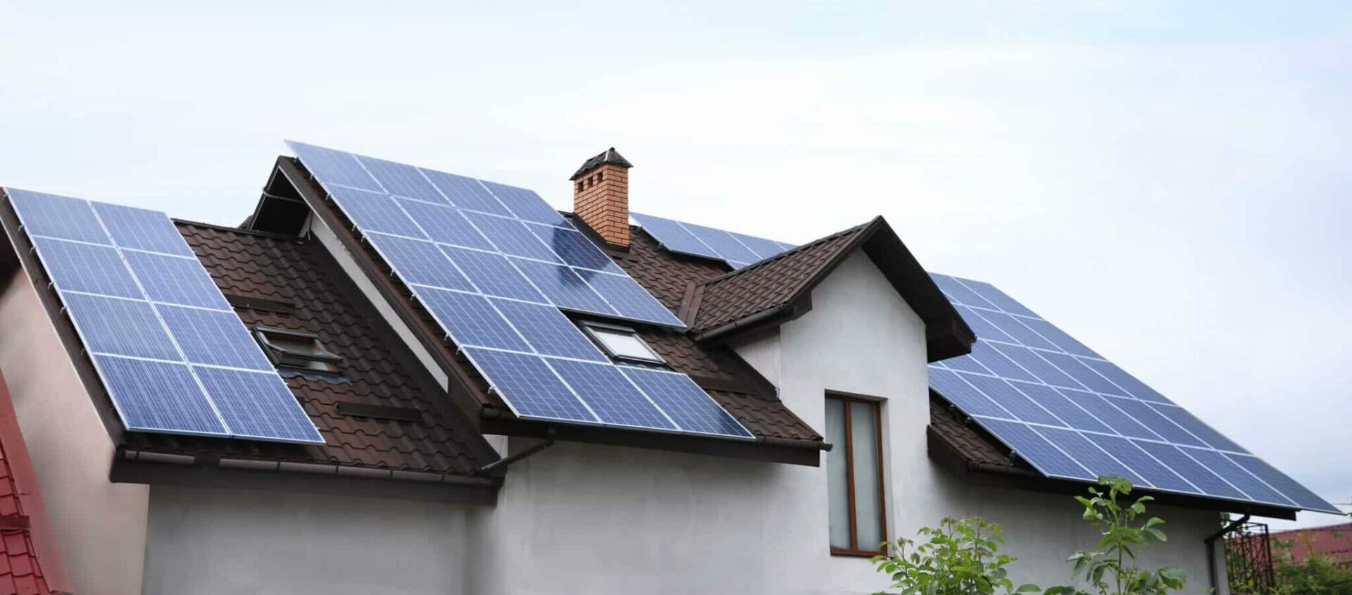 solar panels on a roof in pennsylvania