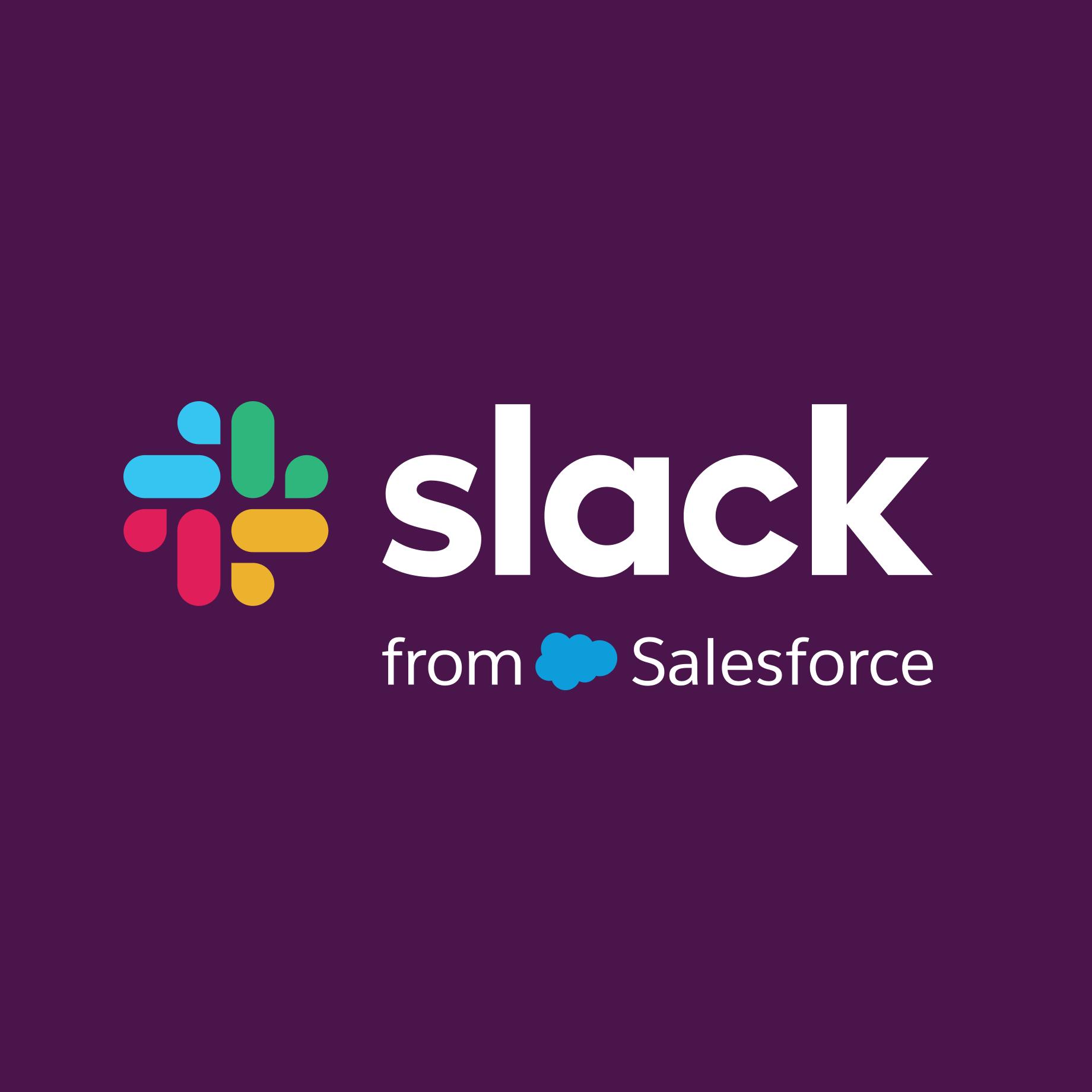 Slack from Salesforce 徽标