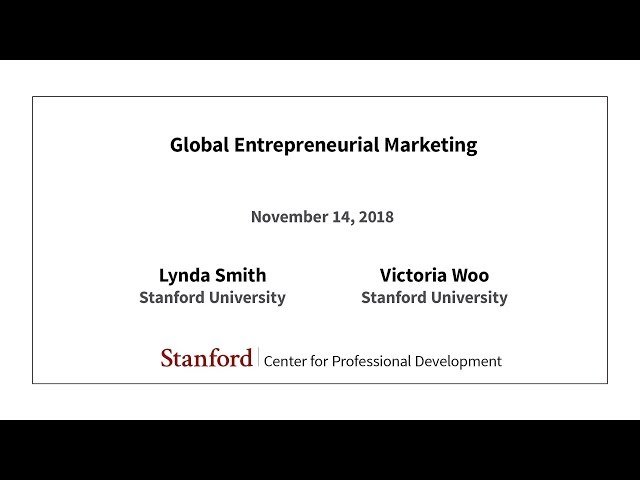 Global Entrepreneurial Marketing - Lynda Smith and Victoria Woo