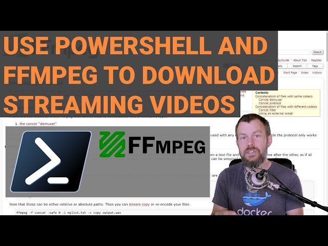 Download HLS Streaming Video with PowerShell and FFMPEG