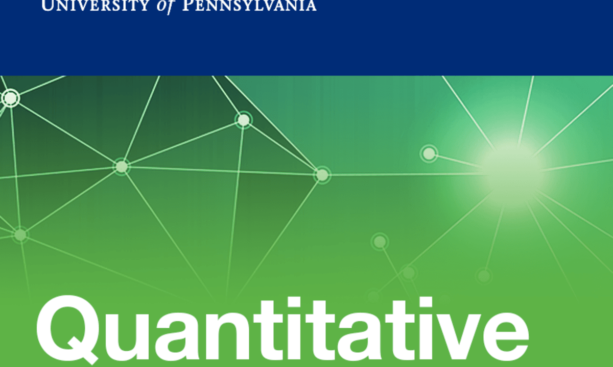 Fundamentals of Quantitative Modeling