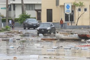 Hurricane Beryl passes Barbados