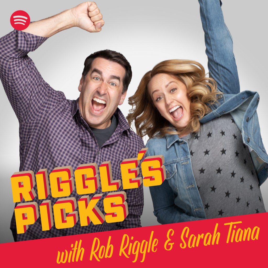 Riggle's Picks podcast Rob Riggle Sarah Tiana