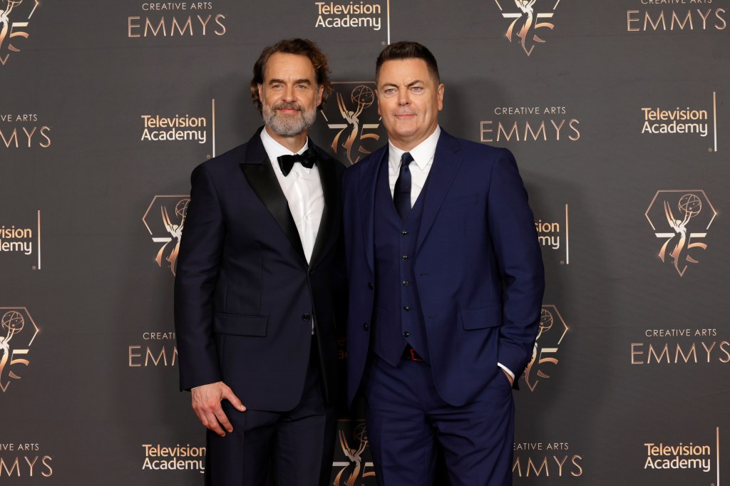 Murray Bartlett and Nick Offerman